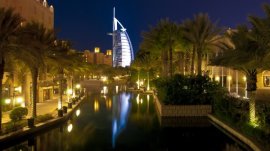 The Burj Al Arab boasts a seven star rating.