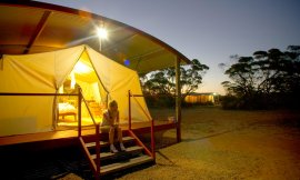 Kangaluna Camp safari tent