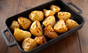 Roast potatoes