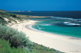 Yallingup Beach,  one of the best beaches in Western Australia